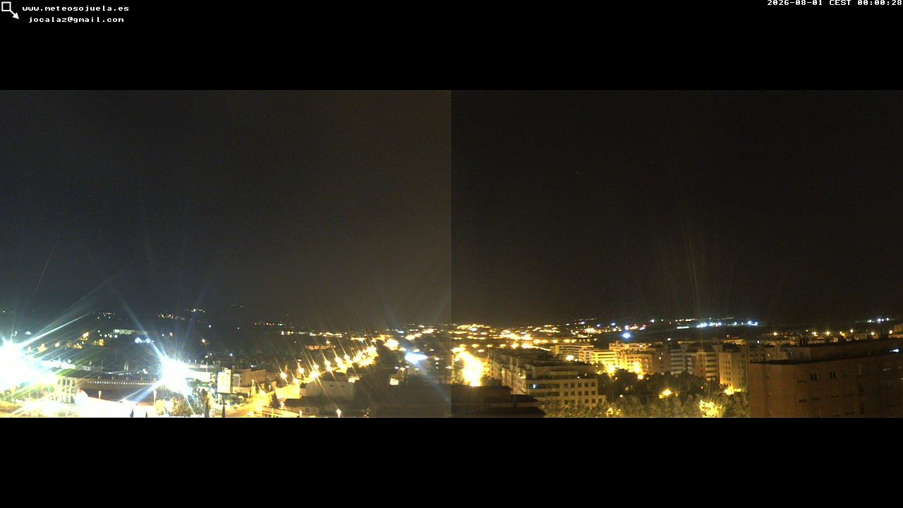 time-lapse frame, LOGROÑO SUR Iregua webcam