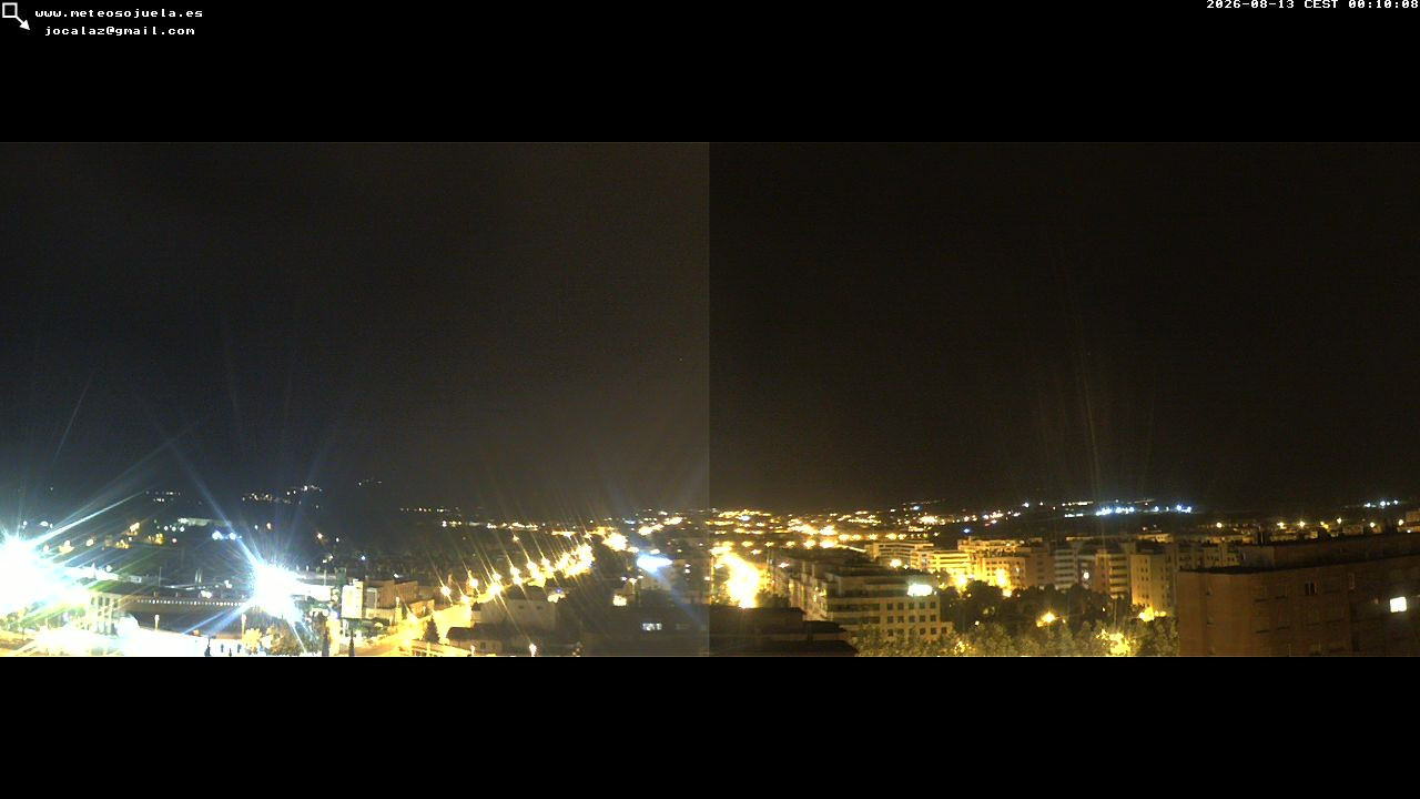 time-lapse frame, LOGROÑO SUR Iregua webcam