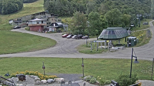 view from Sugarbush Bravo Lift on 2026-08-17
