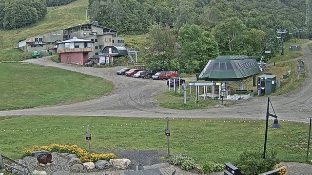 view from Sugarbush Bravo Lift on 2026-08-25
