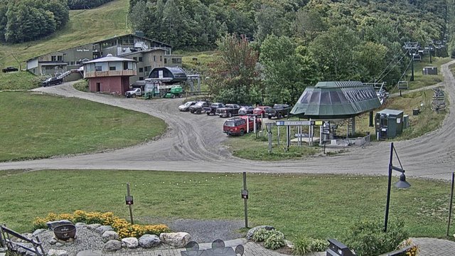 view from Sugarbush Bravo Lift on 2026-09-01