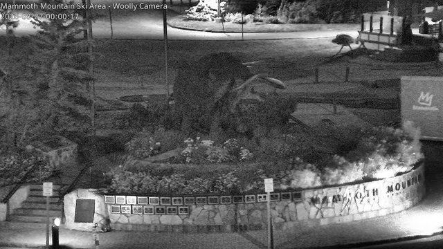 time-lapse frame, Mammoth Main Lodge Woolly webcam