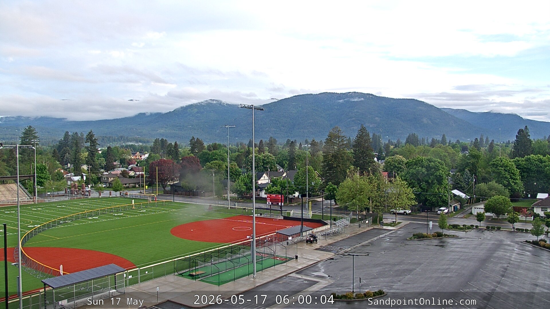 time-lapse frame, Sandpoint Online - Schweitzer Mountain webcam