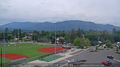 view from Sandpoint Online - Schweitzer Mountain on 2026-07-14