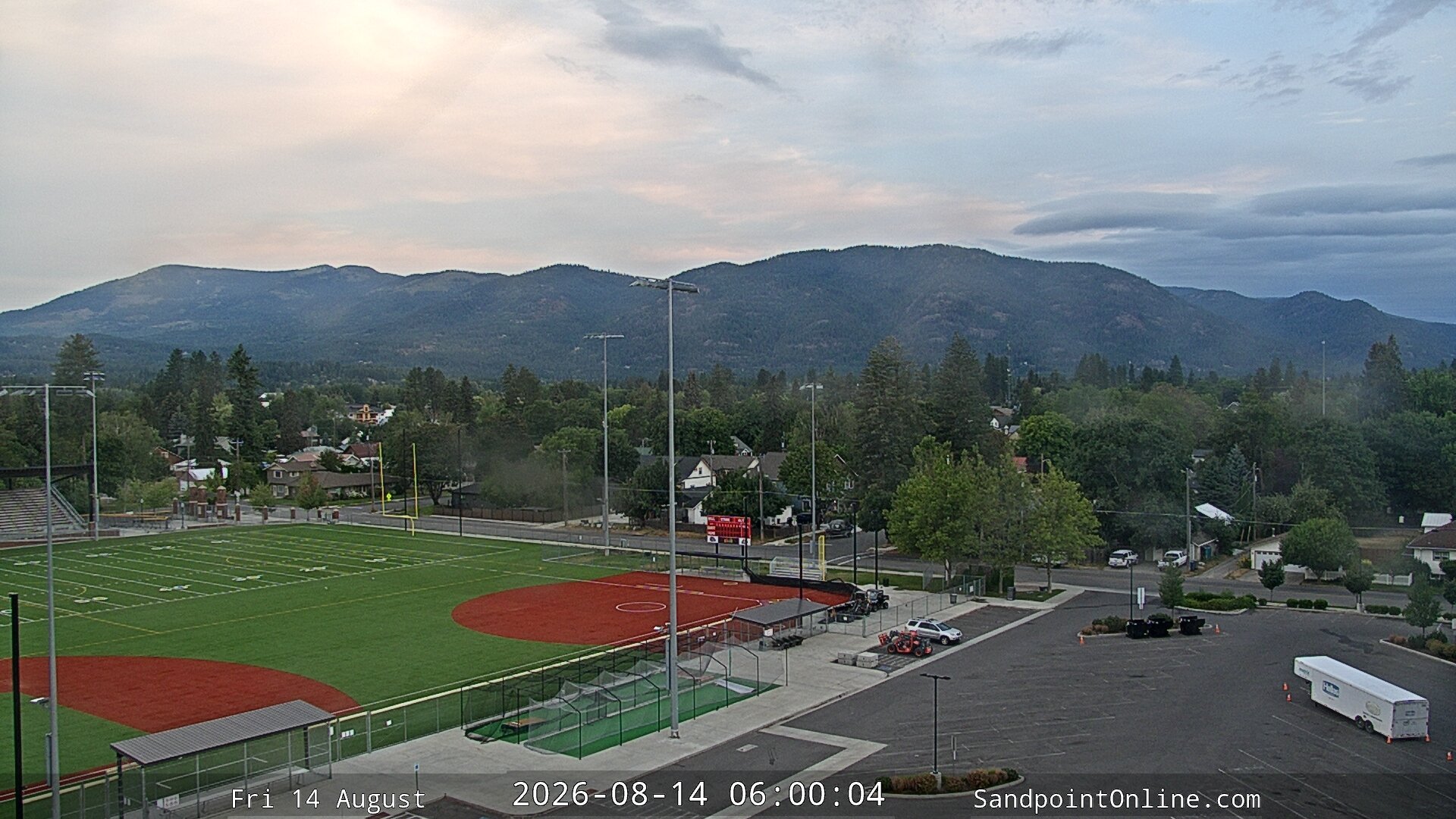 time-lapse frame, Sandpoint Online - Schweitzer Mountain webcam