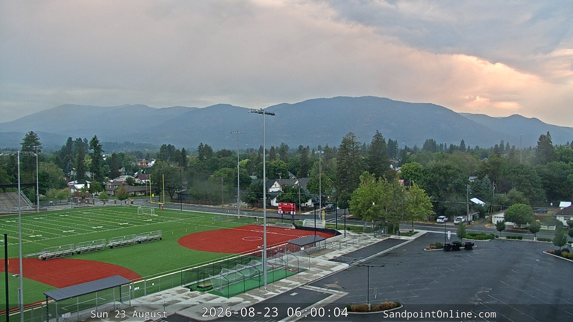 time-lapse frame, Sandpoint Online - Schweitzer Mountain webcam