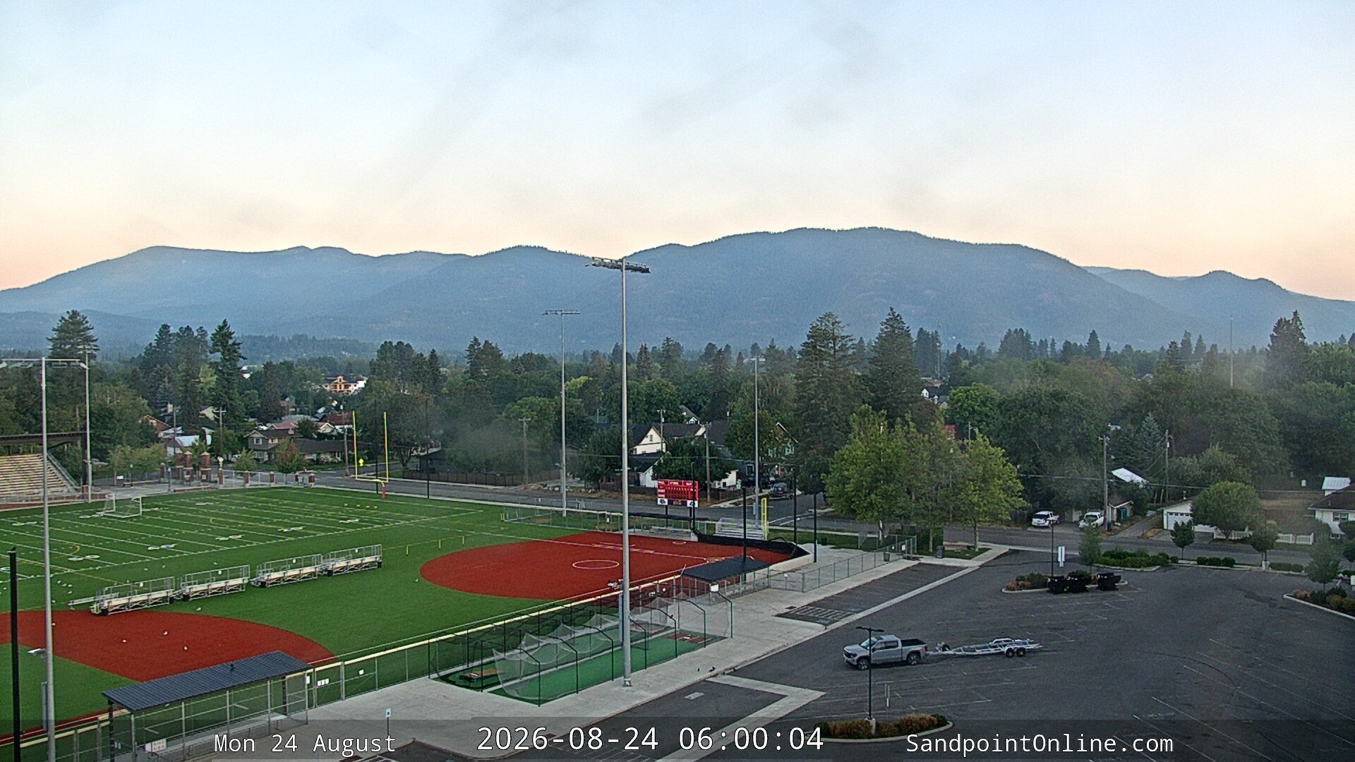 time-lapse frame, Sandpoint Online - Schweitzer Mountain webcam