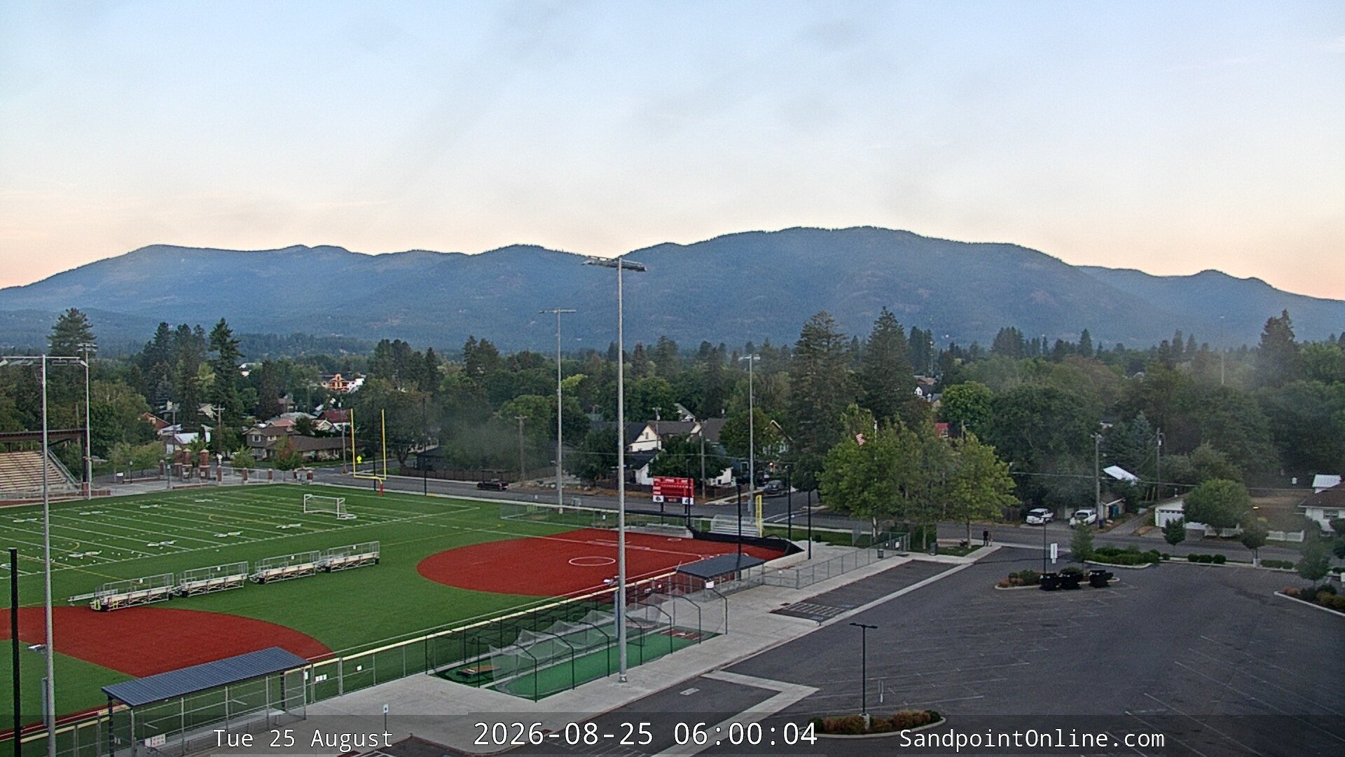 time-lapse frame, Sandpoint Online - Schweitzer Mountain webcam