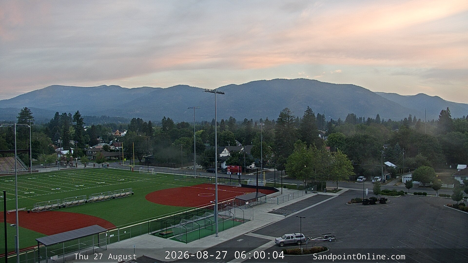 time-lapse frame, Sandpoint Online - Schweitzer Mountain webcam