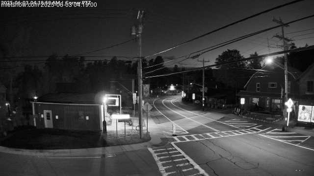 time-lapse frame, Downtown Inlet, NY webcam