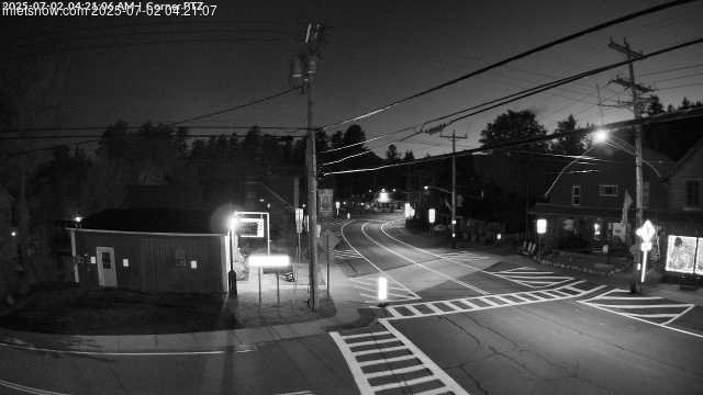 time-lapse frame, Downtown Inlet, NY webcam