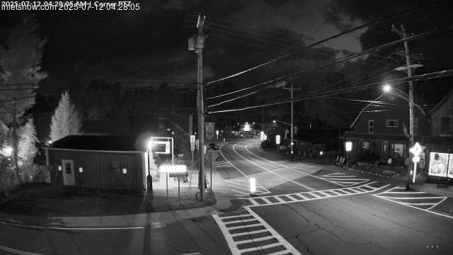 time-lapse frame, Downtown Inlet, NY webcam