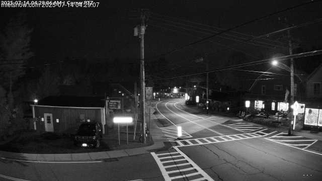 time-lapse frame, Downtown Inlet, NY webcam