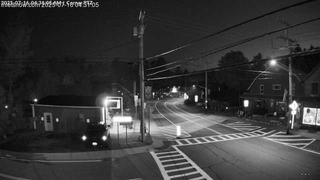 time-lapse frame, Downtown Inlet, NY webcam
