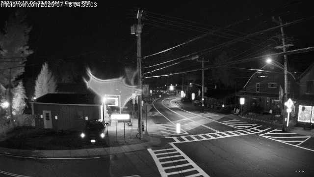 time-lapse frame, Downtown Inlet, NY webcam