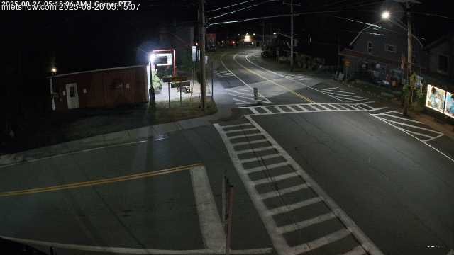 time-lapse frame, Downtown Inlet, NY webcam
