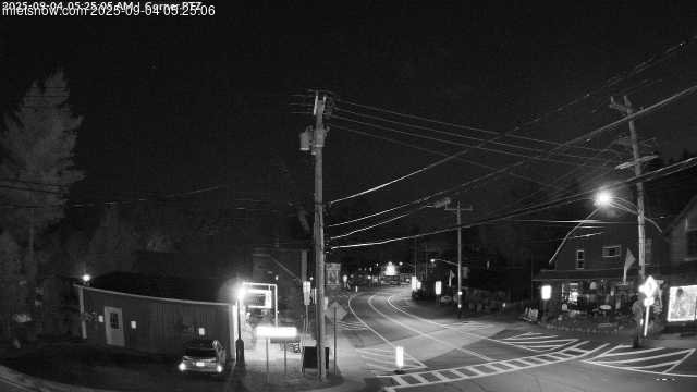 time-lapse frame, Downtown Inlet, NY webcam