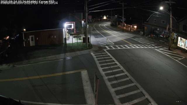 time-lapse frame, Downtown Inlet, NY webcam