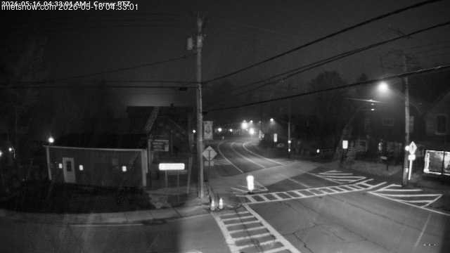 time-lapse frame, Downtown Inlet, NY webcam