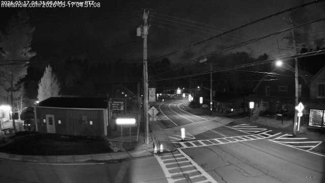 time-lapse frame, Downtown Inlet, NY webcam