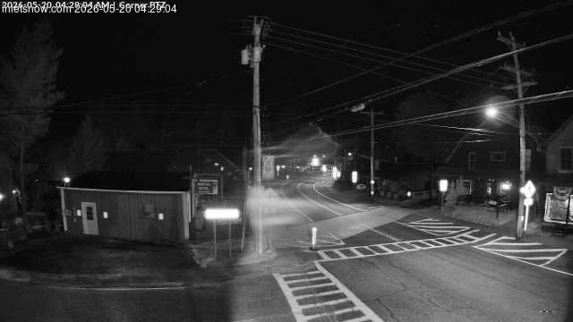 time-lapse frame, Downtown Inlet, NY webcam
