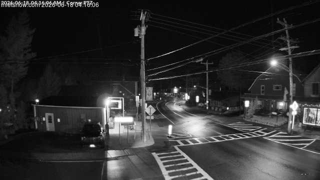 time-lapse frame, Downtown Inlet, NY webcam