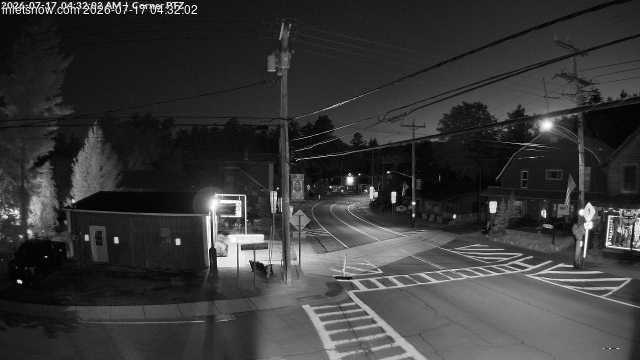time-lapse frame, Downtown Inlet, NY webcam