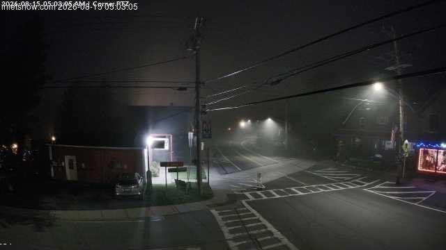 time-lapse frame, Downtown Inlet, NY webcam