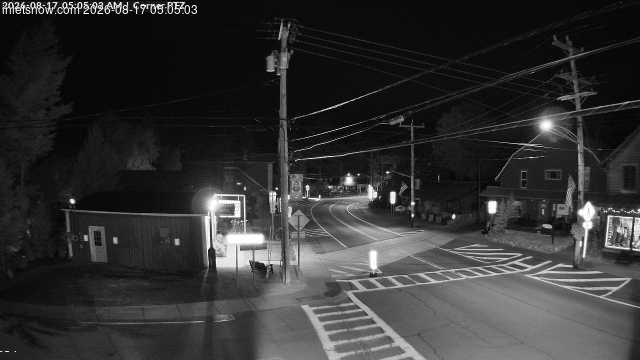 time-lapse frame, Downtown Inlet, NY webcam