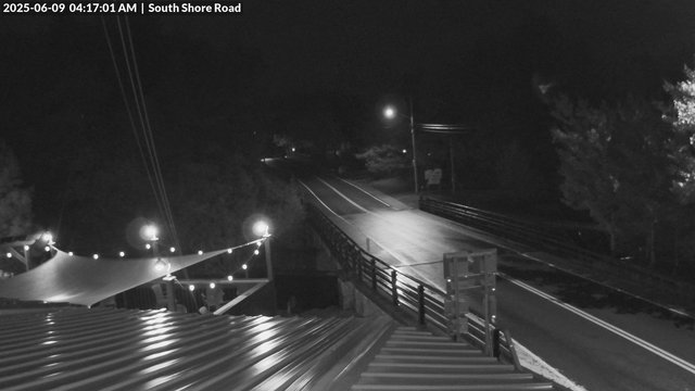 time-lapse frame, South Shore Rd, Inlet, NY webcam
