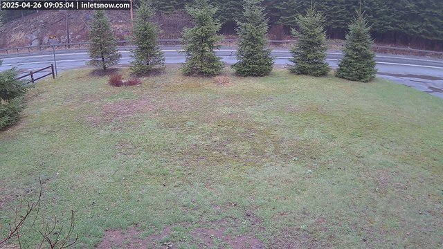 time-lapse frame, InletSnow.com webcam