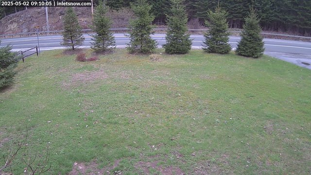 time-lapse frame, InletSnow.com webcam