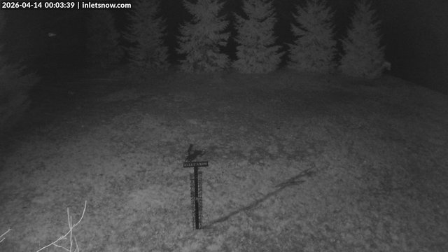 time-lapse frame, InletSnow.com webcam