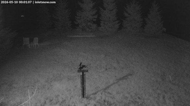 time-lapse frame, InletSnow.com webcam