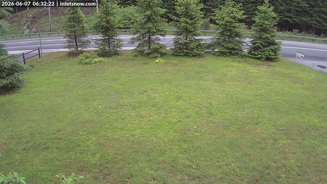 time-lapse frame, InletSnow.com webcam