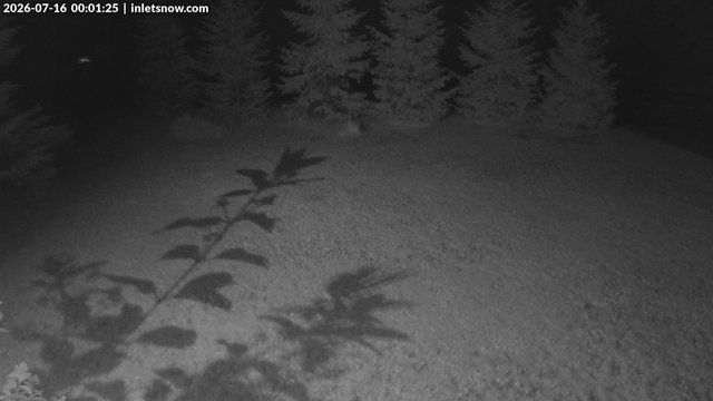 time-lapse frame, InletSnow.com webcam