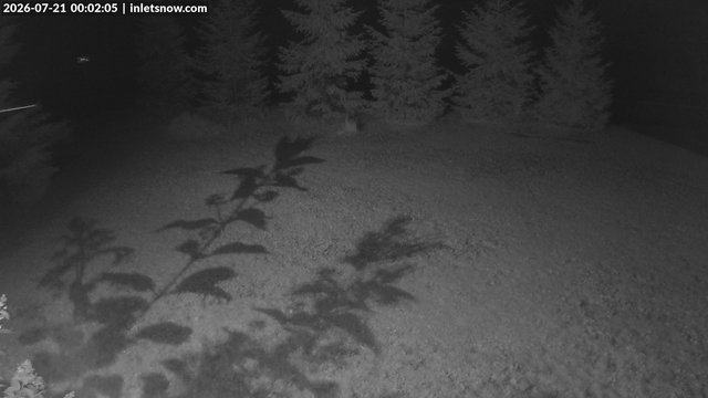 time-lapse frame, InletSnow.com webcam