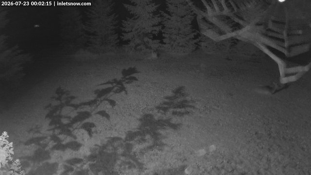 time-lapse frame, InletSnow.com webcam