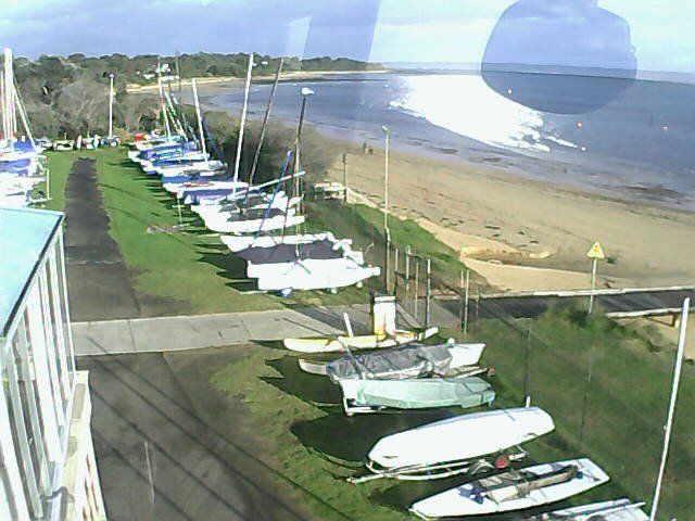 time-lapse frame, Cowes Yacht Club - West webcam
