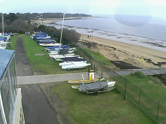 time-lapse frame, Cowes Yacht Club - West webcam