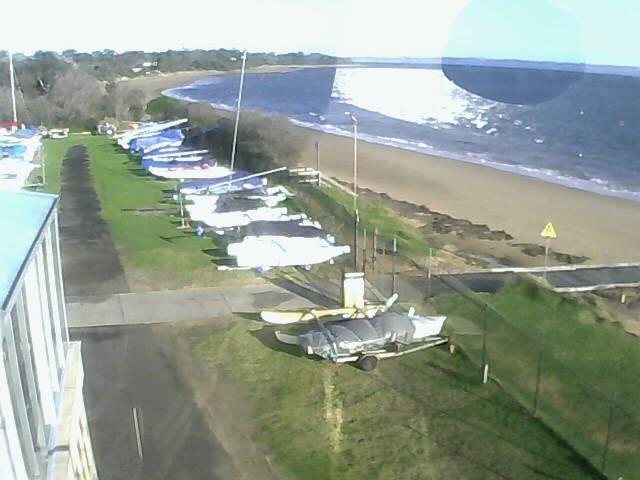 time-lapse frame, Cowes Yacht Club - West webcam