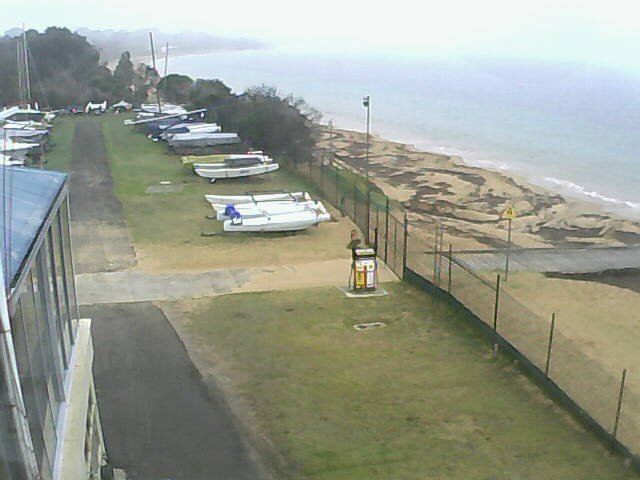 time-lapse frame, Cowes Yacht Club - West webcam