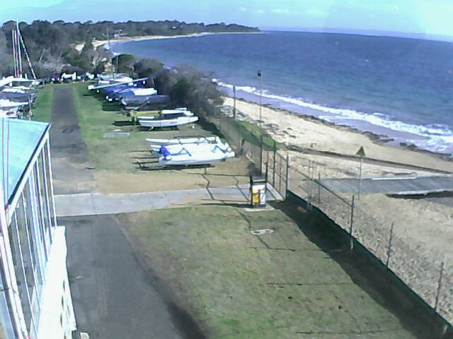 time-lapse frame, Cowes Yacht Club - West webcam