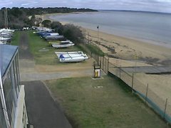 view from Cowes Yacht Club - West on 2025-08-18