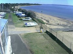 view from Cowes Yacht Club - West on 2025-08-20