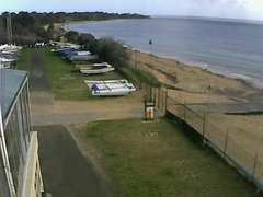 view from Cowes Yacht Club - West on 2025-08-23