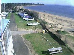 view from Cowes Yacht Club - West on 2026-07-10