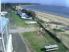 view from Cowes Yacht Club - West on 2026-08-17