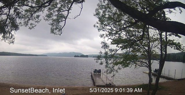 time-lapse frame, Sunset Beach webcam