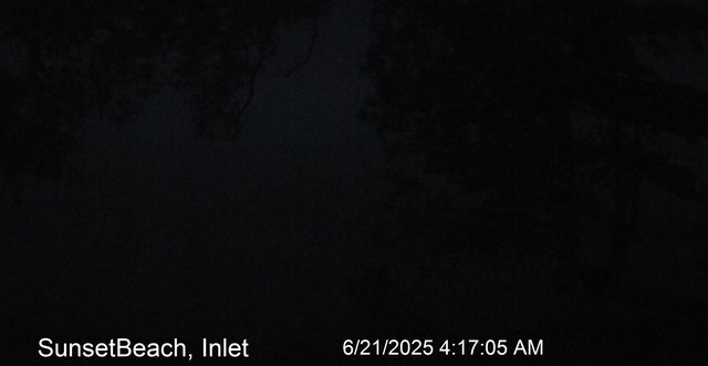 time-lapse frame, Sunset Beach webcam